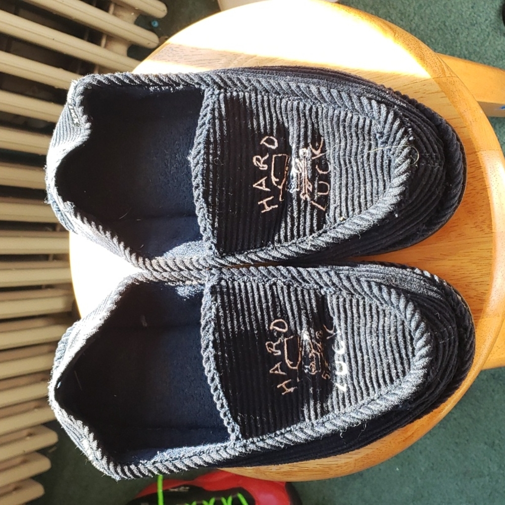 Hard luck slippers